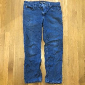 Lee Straight Blue Jeans